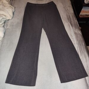 Amy Byer Charcoal Wide-Leg Dress Pants With Pockets